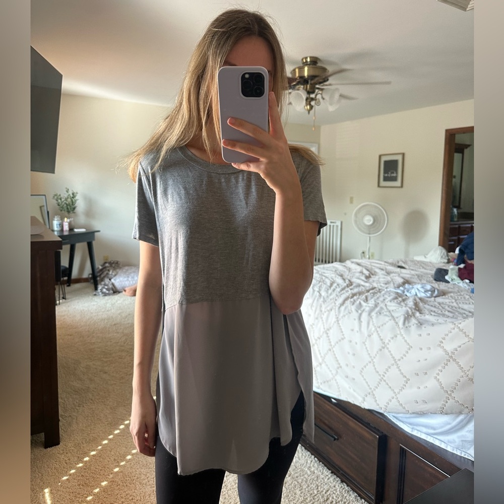Grey woman’s blouse